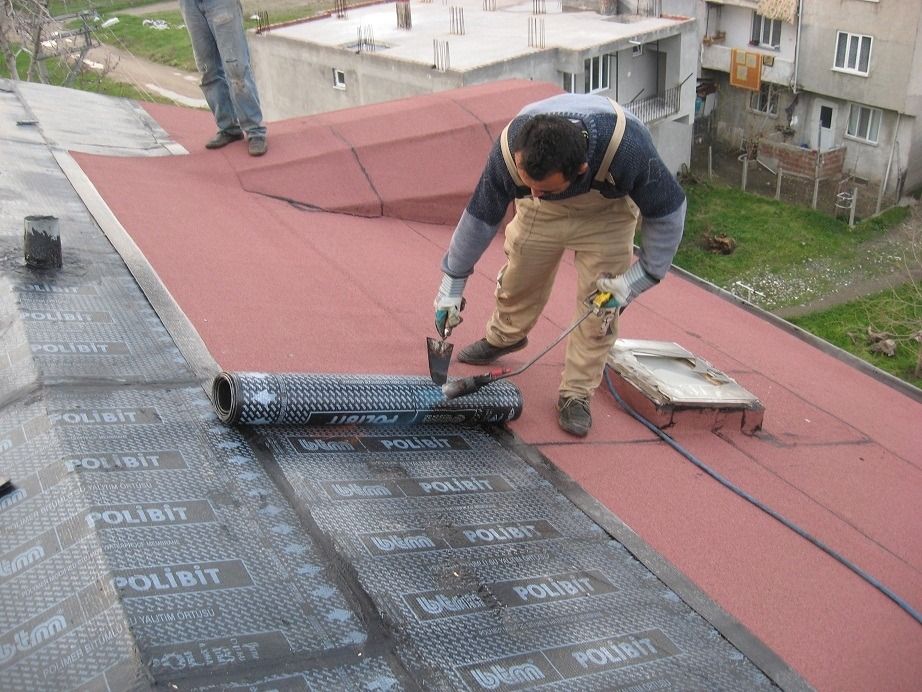 Bayındır EPDM Kauçuk Çatı – düz çatıda arduvazlı bitümlü membran serimi
